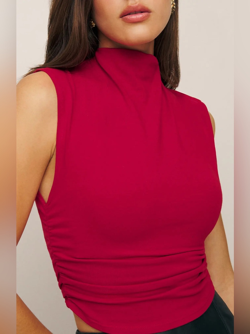 Reformation Lindy Knit Top - M
